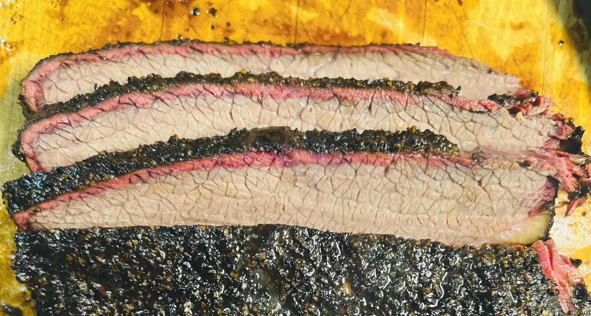 Sliced Brisket — PIT14 Barbecue, Spearfish SD Sliced Brisket from PIT14 Barbecue in Spearfish, SD